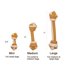 Load image into Gallery viewer, WholeChew Knotted Bone with Chicken Flavor - Medium