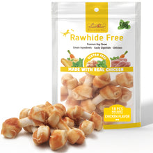 Load image into Gallery viewer, WholeChew Knotted Bone with Chicken Flavor - Mini