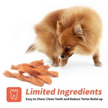 Load image into Gallery viewer, WholeChew Oven Baked Soft Puffed Chicken Twists 20pcs/pack, Rawhide Free, Gluten Free