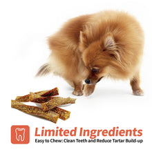 Load image into Gallery viewer, WholeChew Oven Baked Soft Puffed Beef Twists 10pcs/pack, Rawhide Free, Gluten Free